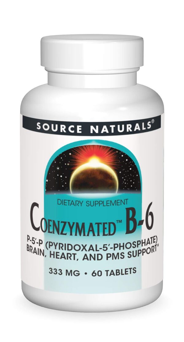 Caja Source Naturals Coenzymated B-6 333 mg