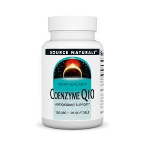 Version 1.0.0 Frente del envase Source Naturals CoQ10 100 mg