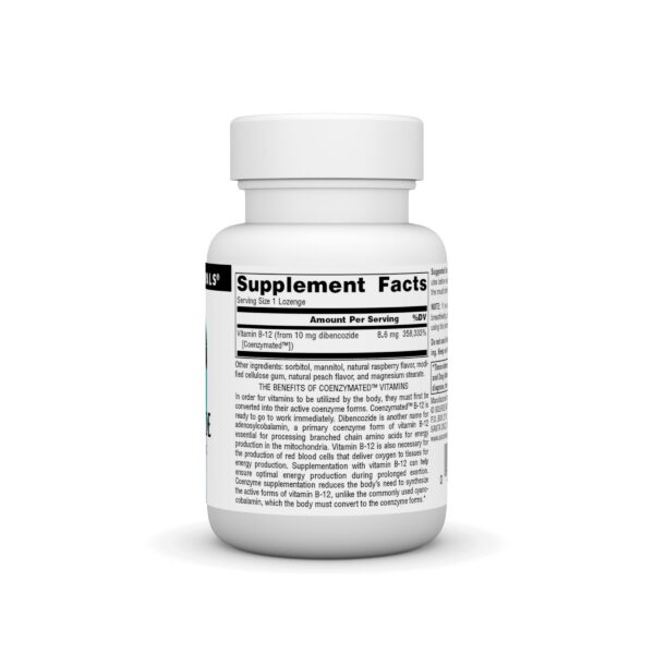 Etiqueta de Source Naturals con Dibencozide