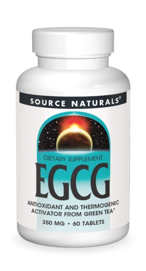 Source Naturals EGCG antioxidante y activador termogénico
