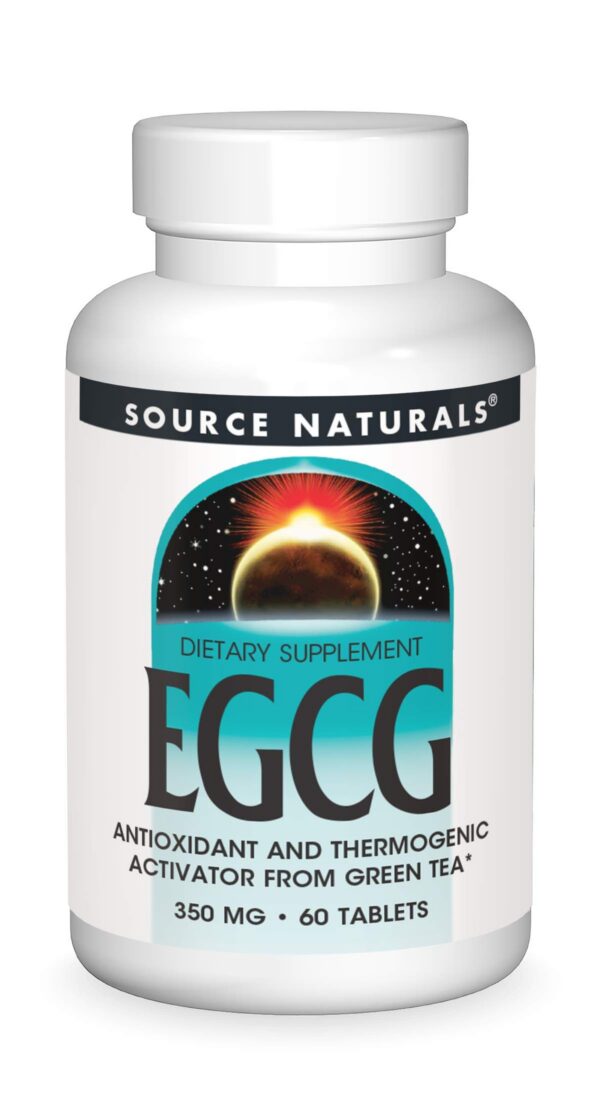 Source Naturals EGCG antioxidante y activador termogénico