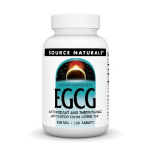 Fuente Naturals EGCG tableta antioxidante de té verde