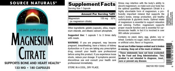 Envase con cápsulas en primer plano
