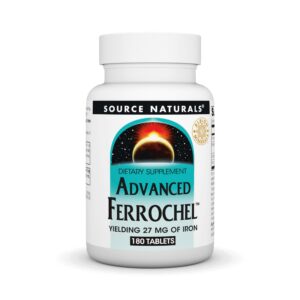 Source Naturals Ferrochel frasco de tabletas