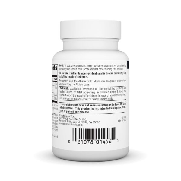 Version 1.0.0 Tabletas Ferrochel en frasco