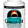 Frasco de tabletas Source Naturals Ginkgo Biloba 120 mg
