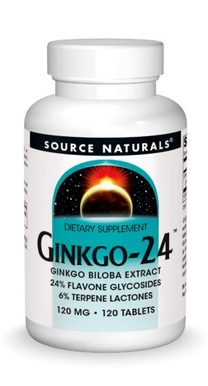 Version 1.0.0 Frasco de tabletas Source Naturals Ginkgo Biloba 120 mg