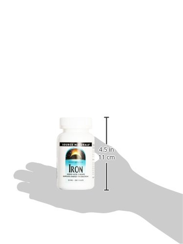 Tabletas de hierro quelato en empaque