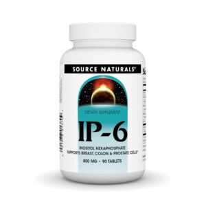 Frente de envase Source Naturals IP-6 Tabletas 90 unidades