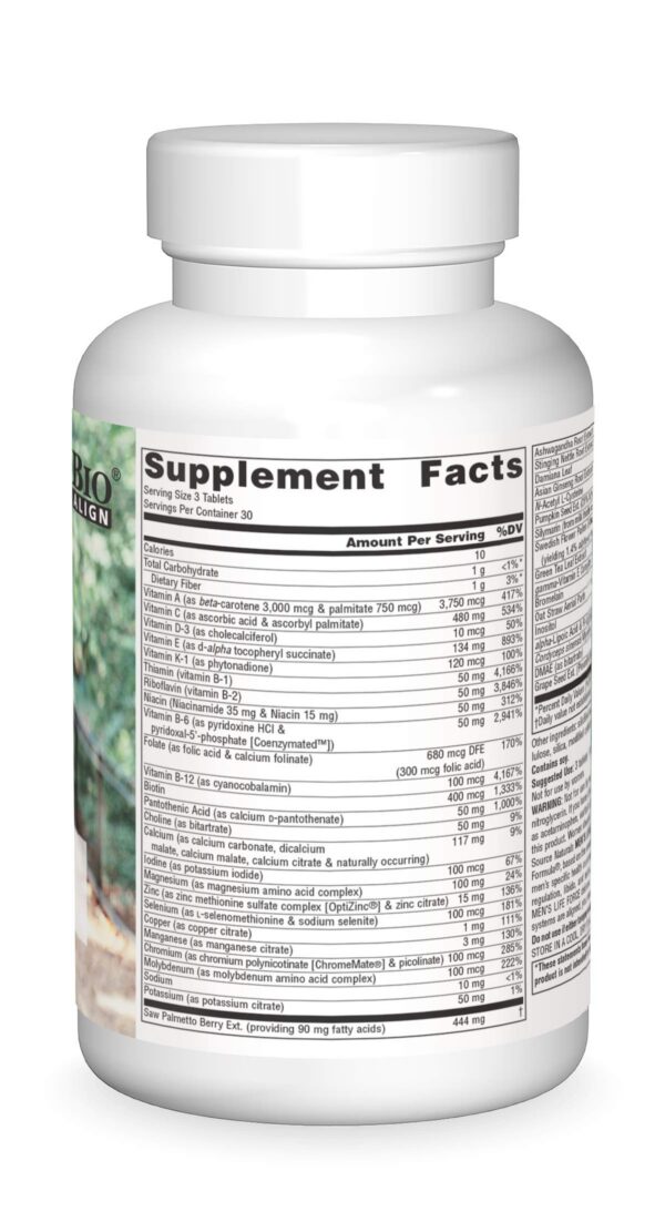 Primer plano de tabletas del multivitamínico