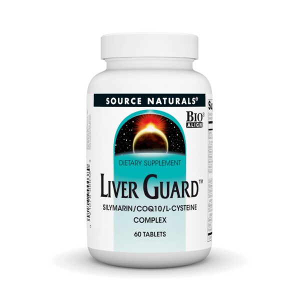 Version 1.0.0 Liver Guard frasco y etiqueta