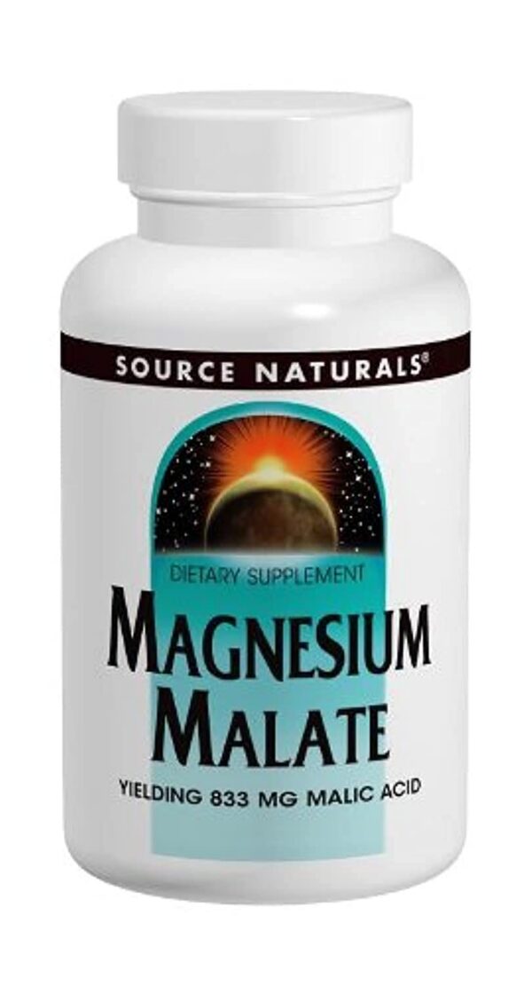 Version 1.0.0 Frente de Source Naturals Magnesio Malato 625 mg