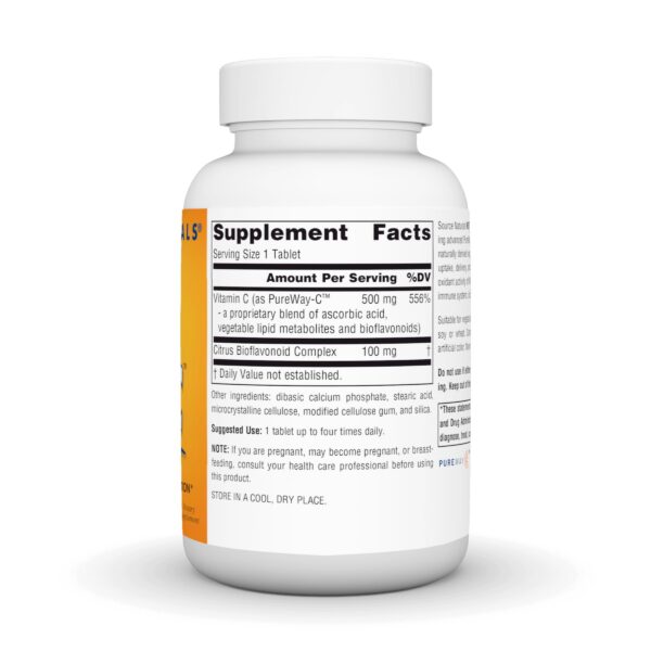 Etiqueta de Source Naturals Metabolic C