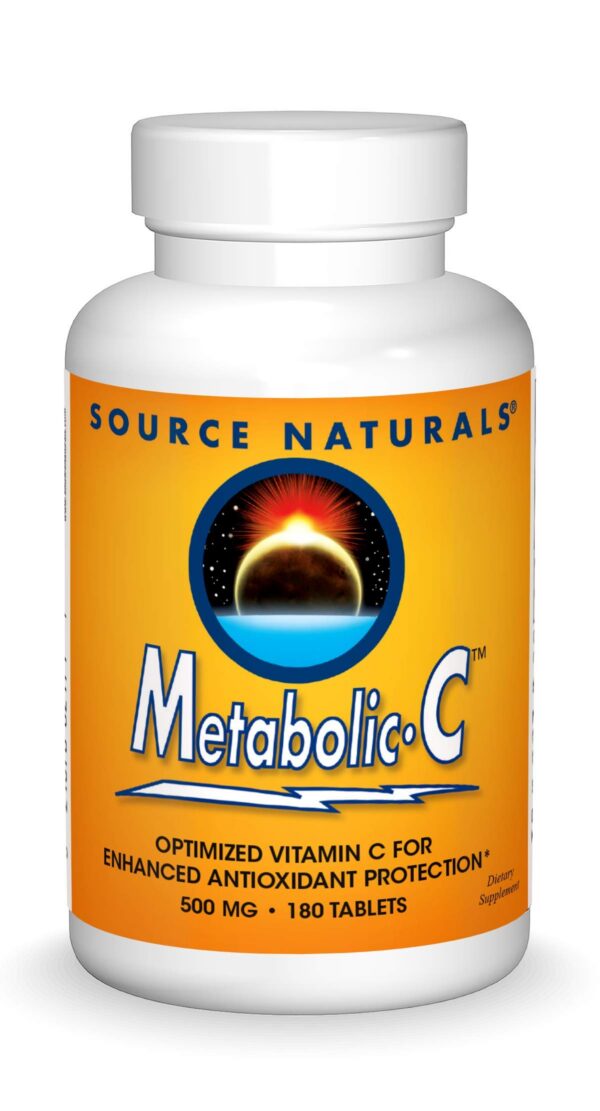 Frente de etiqueta Metabolic C 500mg