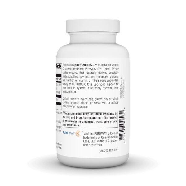 Version 1.0.0 Cápsulas de Metabolic C dentro de la caja