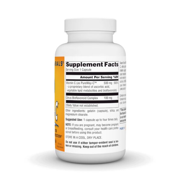 Etiqueta de Metabolic C 500 mg