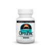 Source Naturals OptiZinc frasco con etiqueta