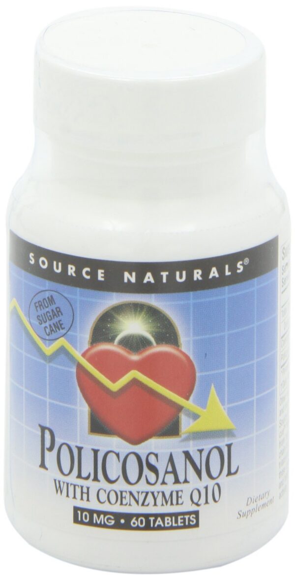 Etiqueta de policosanol CoQ10 planta