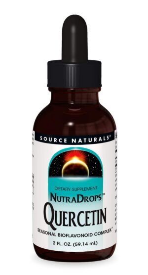 Frasco de Quercetina NutraDrops de Source Naturals