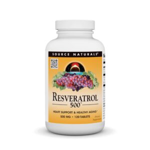 Version 1.0.0 Frente del frasco Source Naturals Resveratrol 500 mg