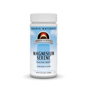 Version 1.0.0 Polvo de magnesio mandarina Source Naturals Serene
