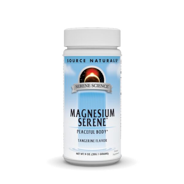 Version 1.0.0 Polvo de magnesio mandarina Source Naturals Serene
