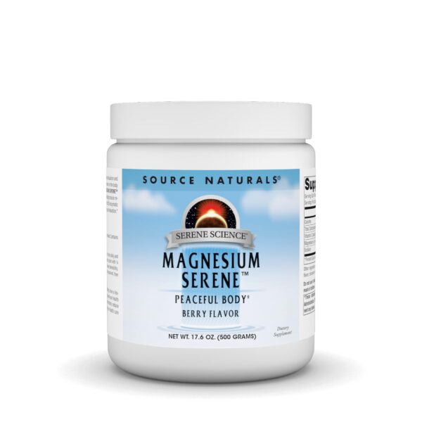 Version 1.0.0 Frasco Source Naturals Serene Magnesium Serene sabor baya