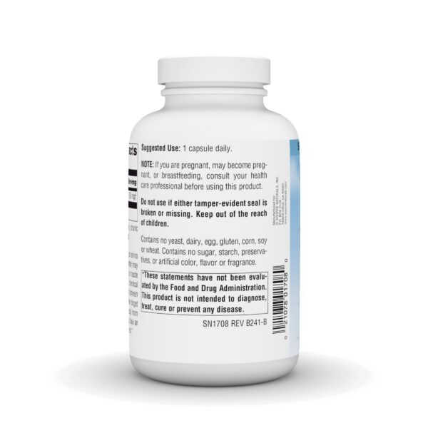 Etiqueta frontal del suplemento GABA 750mg Source Naturals