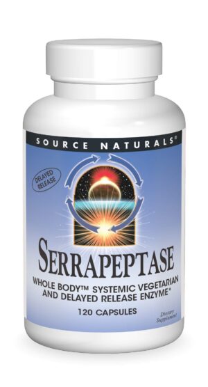 Frasco Serrapeptase Source Naturals