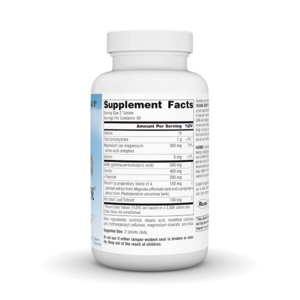 Etiqueta Theanine Serene Relora