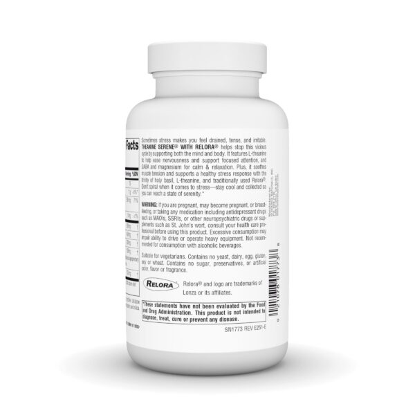 Version 1.0.0 Tabletas Theanine Serene 120