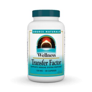 Etiqueta y empaque Source Naturals Transfer Factor