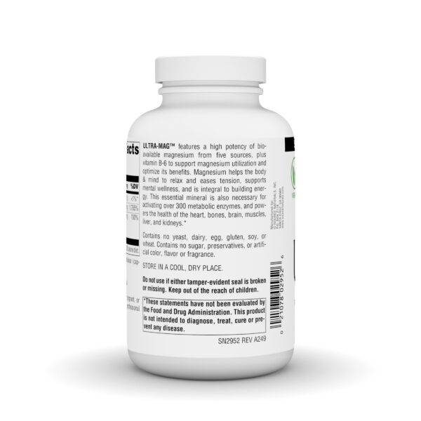 Cápsulas veganas Source Naturals Ultra-Mag