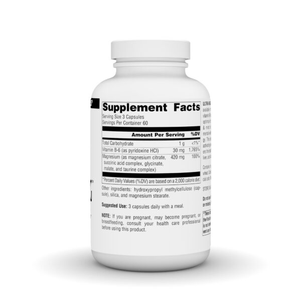 Etiqueta de Source Naturals Ultra-Mag