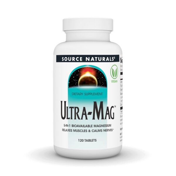 Frasco de Source Naturals Ultra-Mag