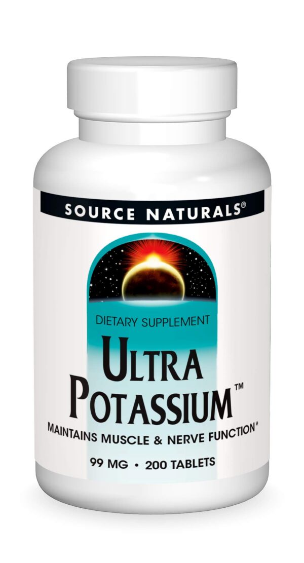 Frontal de la etiqueta de Ultra Potassium