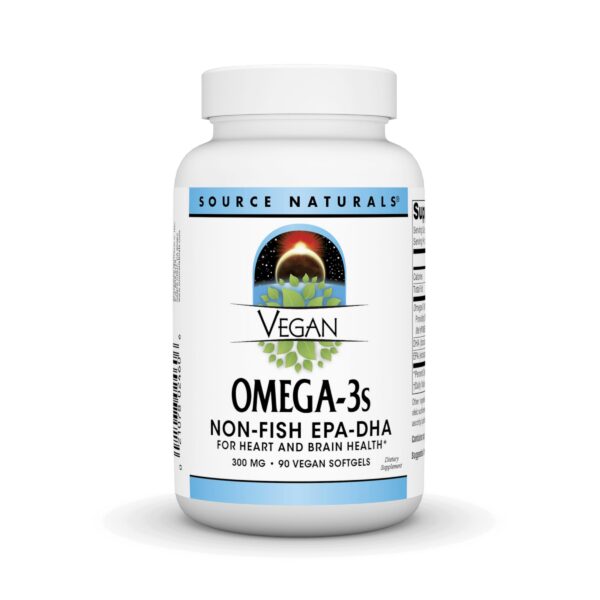 Frasco Source Naturals Vegan Omega-3s