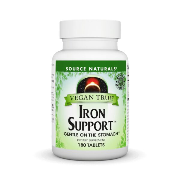 Version 1.0.0 Frontal de Source Naturals Vegan True Iron Support