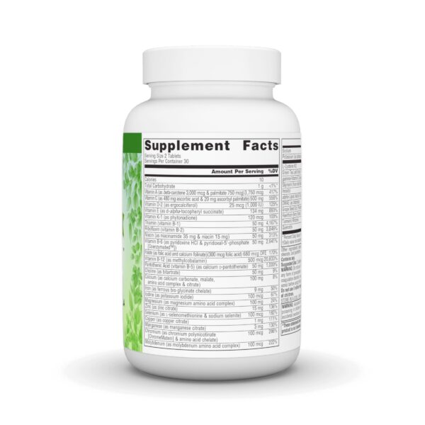 Frasco de 60 tabletas Vegan Force Multiple