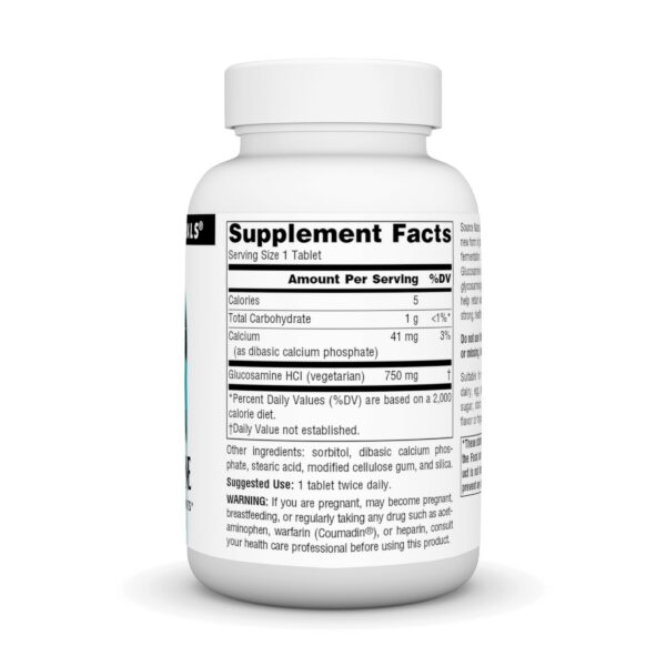 Tabletas glucosamina Source Naturals vegetariana