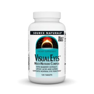 Source Naturals Visual Eyes suplemento multinutriente ojos