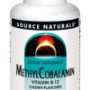 Source Naturals vitamina b-12 metilcobalamina sabor cereza frasco