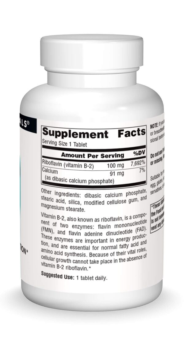 Version 1.0.0 Tabletas visibles de vitamina B-2 en blíster