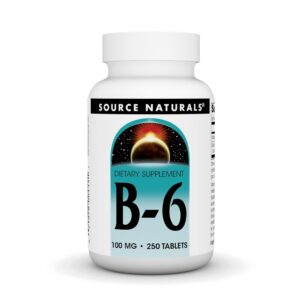 Version 1.0.0 Frasco Source Naturals Vitamina B-6 100 mg – 250 tabletas