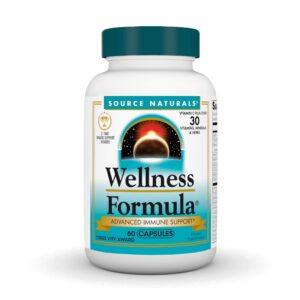 Source Naturals Wellness Formula bottle front label