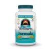 Frente de la botella Source Naturals Wellness Formula