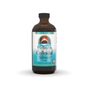 Frasco de Source Naturals Wellness plata coloidal
