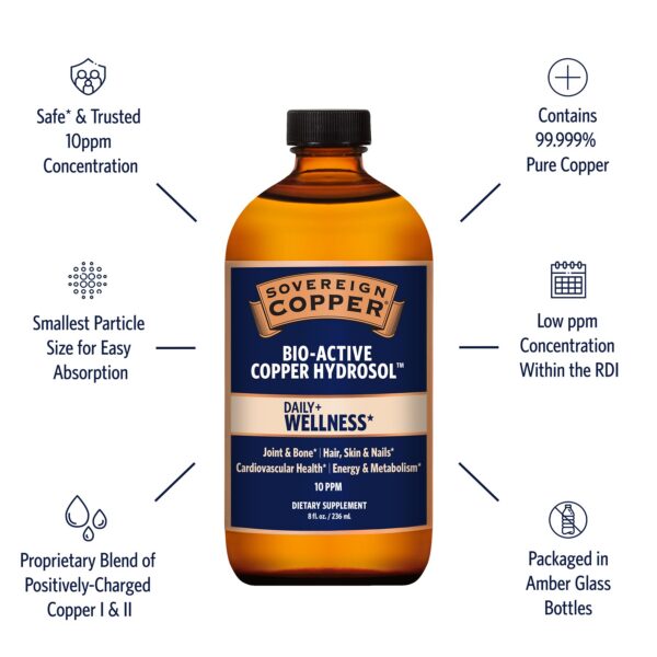 Cierre del frasco Sovereign Copper