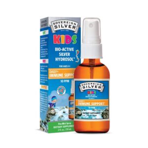 Frasco con spray para niños Sovereign Silver