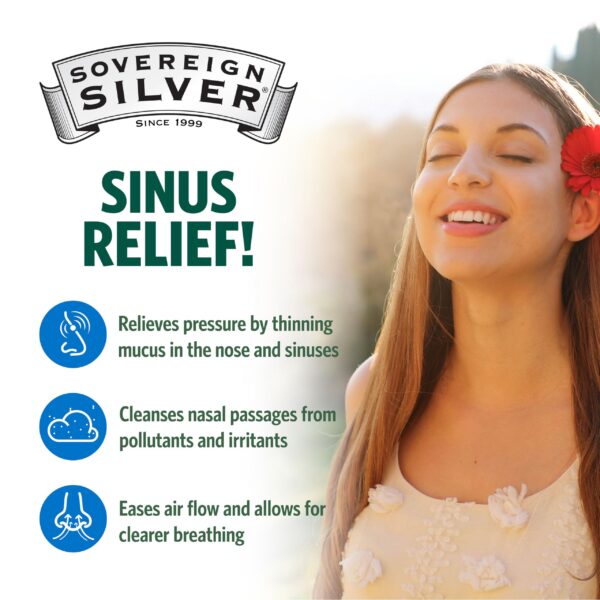 Botella de spray nasal y empaque en conjunto